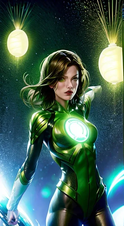 milla jovovich as greeen latern