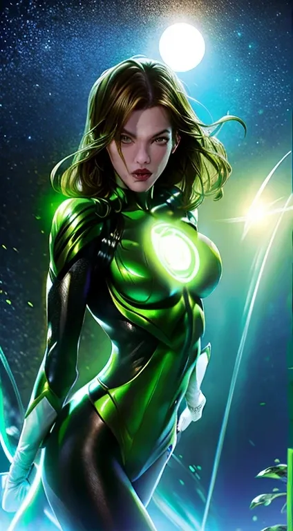 milla jovovich as greeen latern