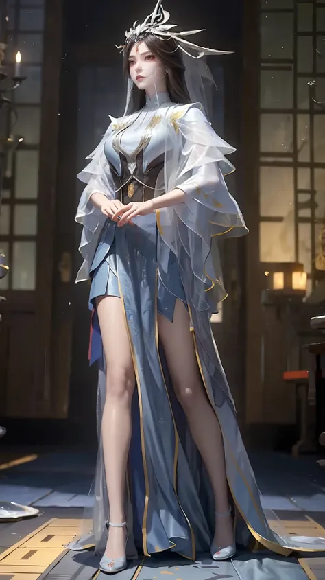 ((Biologically correct number of limbs))、(( Full body illustration from toes to face))、4k、masterpiece、((The eyes are delicately painted、Facial details、Focus on the face))、((Symmetrical, Balanced facial features))、Beautiful woman、Outstanding style、Beautiful...