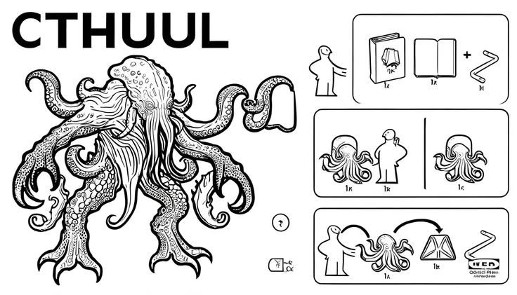 Cthulhu, instructions, 