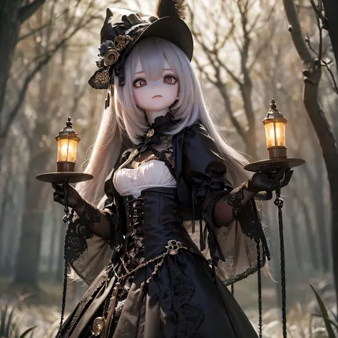 (highest quality,4K,8k,High resolution,masterpiece:1.2),beautiful detailed eye,length eyelashes,Beautiful lip detail,extremely detailed eye and face,(Vibrant colors,colorful,Contrast enhancement:1.1),dark atmosphere,spooky ambiance,Gothic style,Satanic in ...