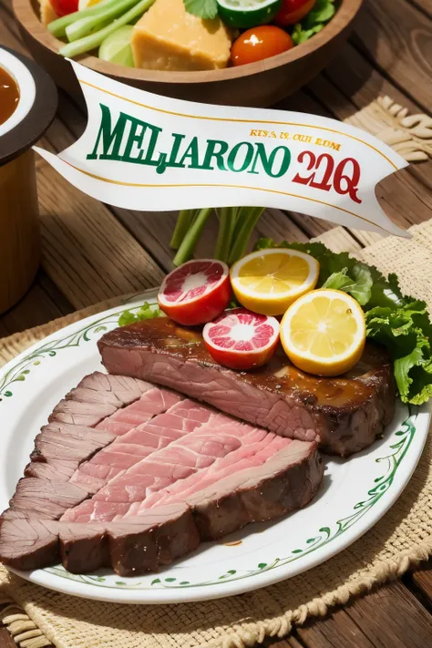 ((melhor qualidade)), (detalhado), banner 167px x 300px, tema carne de frango, e-commerce