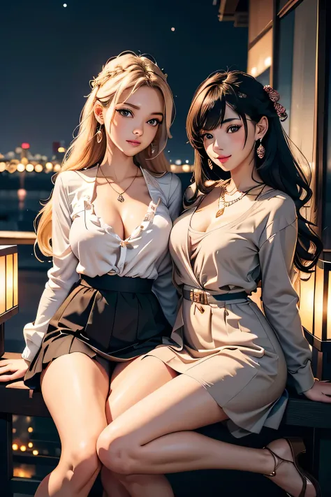 highest quality、High resolution、Detailed Background、(Beautiful face in every detail:1.4)、Anatomically correct、(Detailed facial expressions)、(Detailed eyes:1.2)、Teenage beauty、(Highly detailed face:1.4)、(Huge breasts:1.3)、Cute hair colour、Braided long hair、...