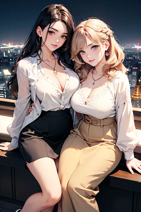 highest quality、High resolution、Detailed Background、(Beautiful face in every detail:1.4)、Anatomically correct、(Detailed facial expressions)、(Detailed eyes:1.2)、Teenage beauty、(Highly detailed face:1.4)、(Huge breasts:1.3)、Cute hair colour、Braided long hair、...