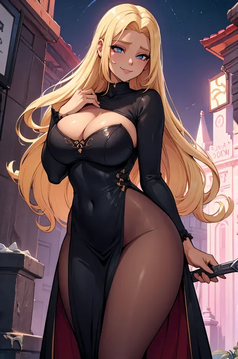 a heavenly succubus. Her complexion should be delicate and pure, like the very angels themselves. Soft, light colors for her hair and complexion, think shades of blonde, pink, and white. She should be an absolute vision of radiance, absolutely heavenly in ...