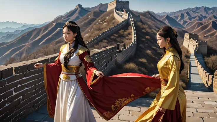 one、Background and Positioning of the Character: Princess of the Great Wall，生活在one个辽阔的塞外之地，这是one个充满异域风情和神秘色彩的世
界。She is a direct descendant of the royal family outside the Wall，Not only has noble blood，He is also responsible for protecting the family and t...