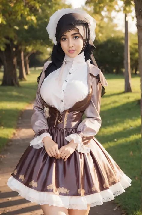 Hijab big breast realistic