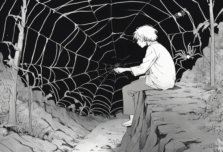 In Akutagawa Ryunosukes short story for children, "The Spiders Thread," Kandata sees a spiders thread hanging from the sky in the dark of hell. He thinks that if he climbs up this thread he can get out of hell, so he grabs the thread and starts to climb. H...