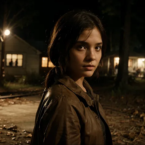 Girl Brown in The Walking Dead