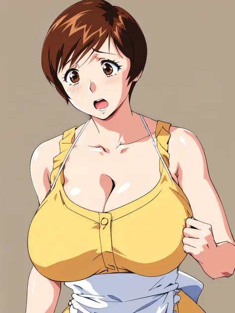 masterpiece, highest quality, High resolution, One girl, alone, sexual intercourse, Pornographic images, short hair, etsukoto, Brown eyes, fine grain, fine grain, (((Thick thighs, Plump thighs, Voluptuous thighs, Thighs alone are enough))), Huge and ample ...