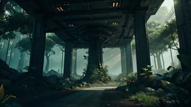 Cinematic Sci fi Vegetation