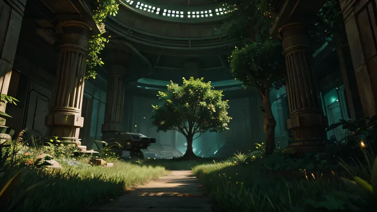 Cinematic Sci fi Vegetation