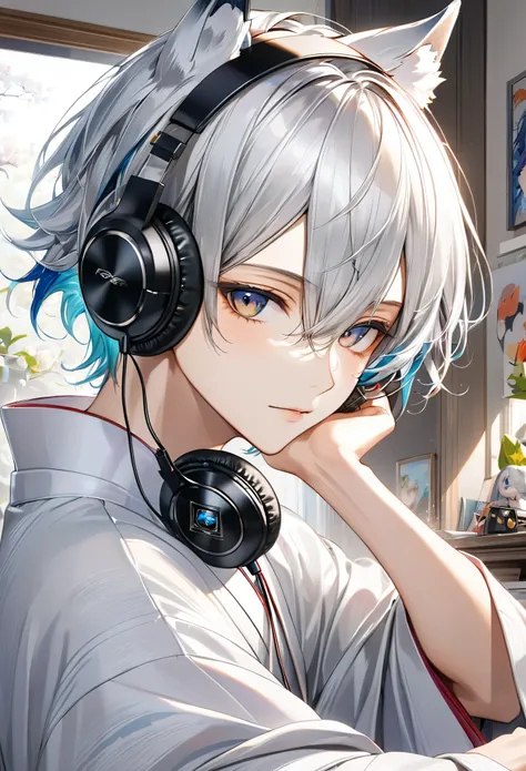 ((highest quality)), ((masterpiece)), (detailed), Perfect Face
masterpiece, highest quality, Spring outfit, Colorful Hair, Upper Body, ((highest quality)), ((masterpiece)), (detailed), Perfect Face boy、((highest quality)), ((masterpiece)), (detailed), Perf...