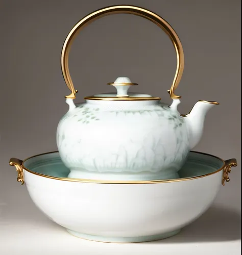 ((porcelain))，chinese style，teapot，simple style，chinese style花纹，glossy