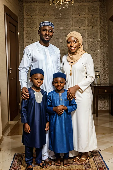 african muslim family