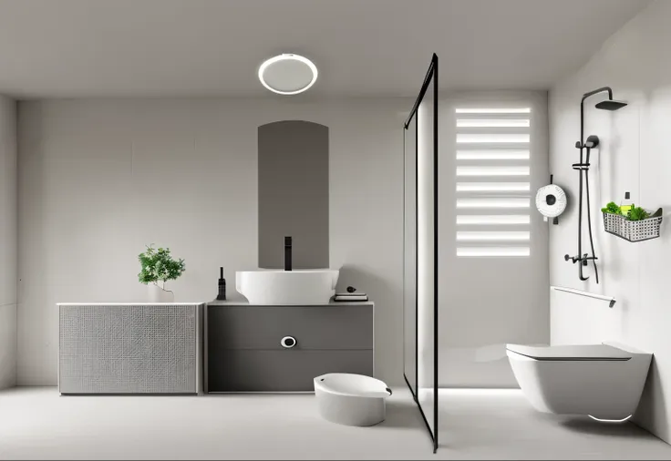 modern minimalist bathroom