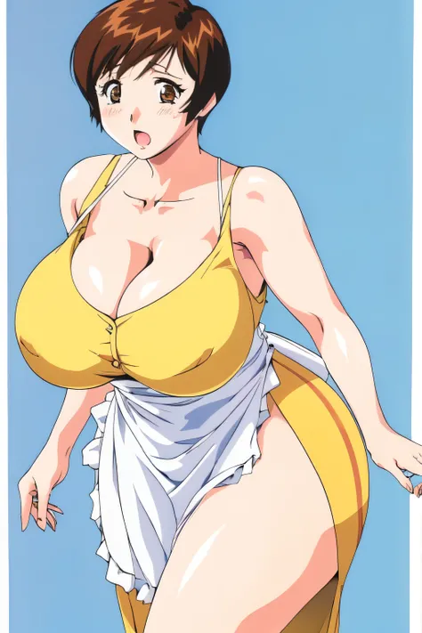 masterpiece, highest quality, High resolution, One girl, alone, sexual intercourse, Pornographic images, short hair, etsukoto, Brown eyes, fine grain, fine grain, (((Thick thighs, Plump thighs, Voluptuous thighs, Thighs alone are enough))), Huge and ample ...