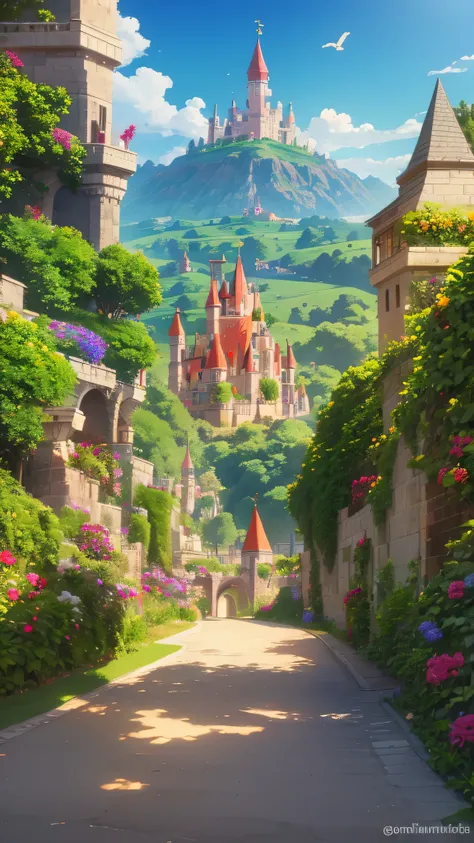 Images of a magical kingdom full of color and life, where the inhabitants have the gift of turning their dreams into reality through the Comuninatori.