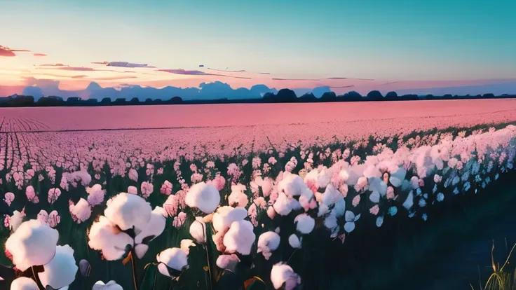 Cotton fields of South Carolina.