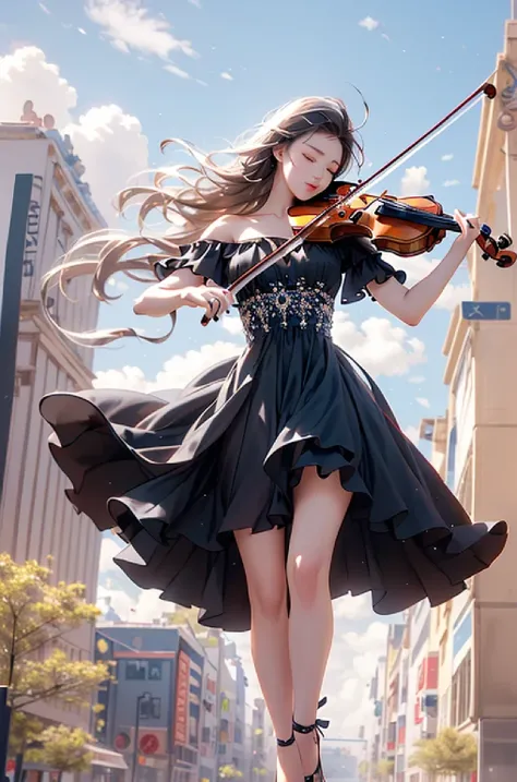 ((Full body image))((masterpiece:1.5,Highest quality,Highly detailed images,Beautiful images、Realistic、Photorealistic、2.5D))(1girl, cute girl)((Detailed face、White skin、medium beautiful breasts、Best Looks、white hair:1.5、Arranged Hair、Bright shiny hair、Hair...
