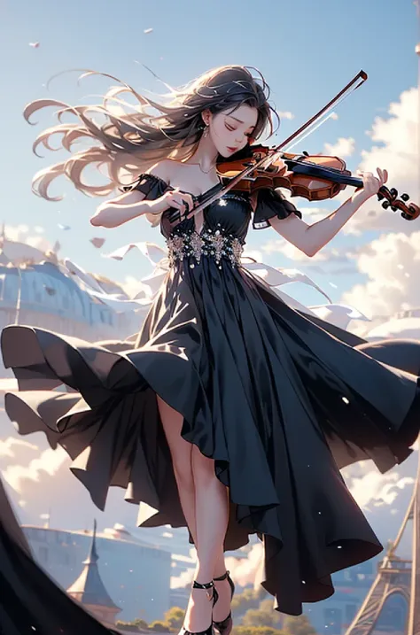 ((Full body image))((masterpiece:1.5,Highest quality,Highly detailed images,Beautiful images、Realistic、Photorealistic、2.5D))(1girl, cute girl)((Detailed face、White skin、medium beautiful breasts、Best Looks、white hair:1.5、Arranged Hair、Bright shiny hair、Hair...
