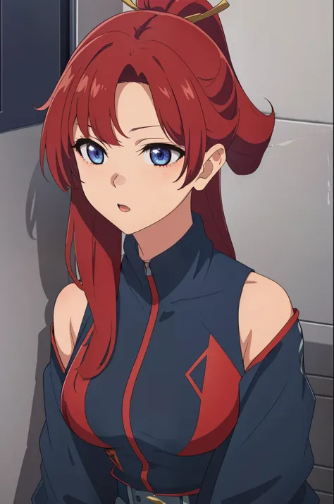 1girl, cute, sexy, red hair