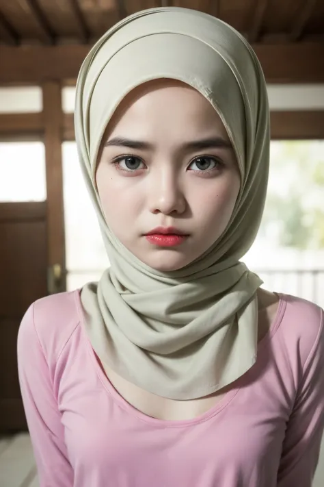 Wet pussy, Very cute and baby-like face, Very cute and baby-like face, G-String Naked, Angry pose, Angry face, (((HIJAB MALAY GIRL))), masutepiece, High quality, UHD 45K, Realistic face, Realistic skin feeling , A Malay Lady, 8 years old, , Very cute and b...