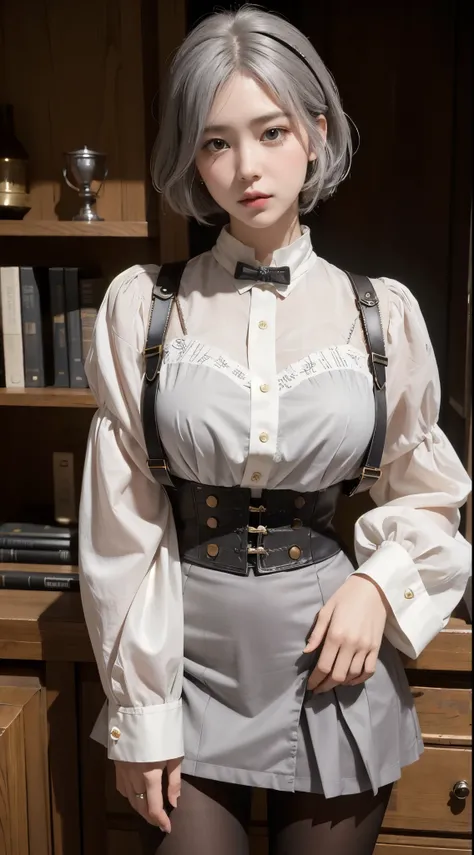 (whole body images:1.5),(Are standing:1.3),(((steampunk))),Ultra-realistic 8K CG, picture-Perfection face, perfection, clean, masterpiece, Professional artwork, Famous works of art, Perfection face, Beautiful Face, beautiful eye, ((perfection female body))...