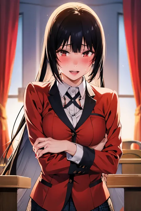 Yumeko Jabami crying  