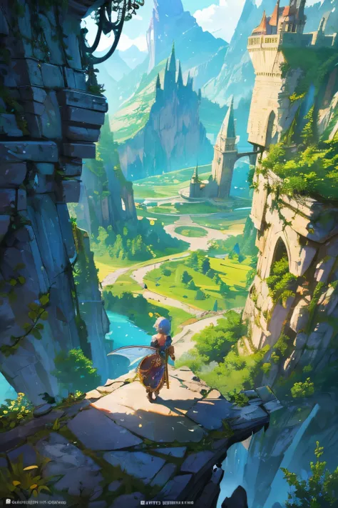 glorious and lush, a fairy-tale world unfolds in exquisite detail at pcgamer - a captivating panorama of enchanting landscapes, ...