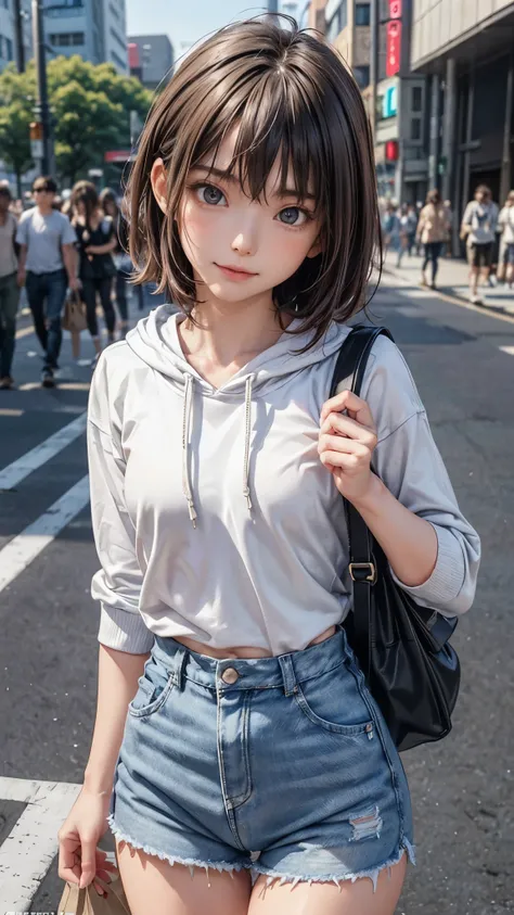 1 female,perfect 20 year old,Gal,smile:1.3,(Brown eyes),((Ideal body proportions:1.3,Small Head:1.7)),Sunburn,(((High quality anime, 8k,masterpiece,Perfect Anatomy))),Cowboy Shot,(Beautiful and exquisite face and eyes,gorgeous eyes:1.3),  break  ,Brown eye...