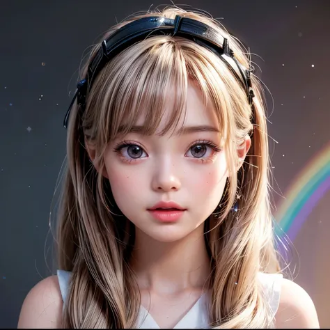 NSFW, 8k, High-level, absurd, masterpiece, best quality, primitive, very detailed CG, very detailed wallpaper, perfect lighting, Extremely detailed (((The personifying " Barbie doll " as a Little Girl))), MysticSight, Tyndall effect, Tyndall scattering, St...