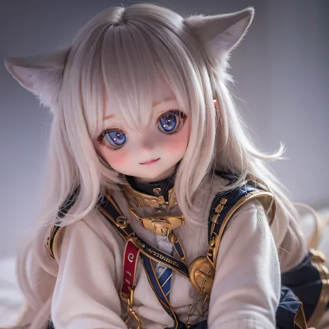 (Highest quality, High resolution, Realistic:1.37),Very detailed, Beautiful details,Beautiful lip detail,Very detailed目と顔,Long eyelashes,One Girl,Sharp focus,Vibrant colors,Soft lighting,Fenrir Girls,Big Breasts,Fantasy elements,Snow Scene,ice magic,Flowin...