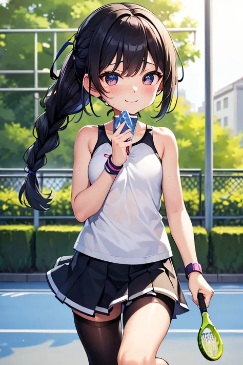 Highest quality、High resolution、Detailed Background、(Beautiful face in every detail:1.4)、Anatomically correct、(Detailed eyes:1.2)、Teenage beauty、Cute hair colour、Braided Ponytail、Braided bob cut、Braided twin tails、A fun atmosphere、Friendship and fulfillmen...