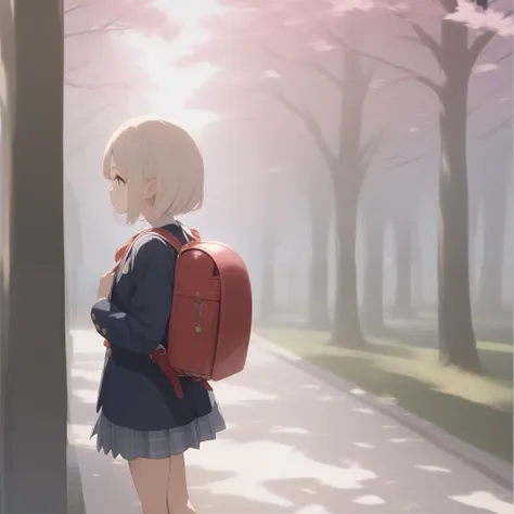 score_9, score_8_superior, score_7_superior, score_6_superior,  source anime,
one girl, haibara, walking, school blazer, skirt, ...