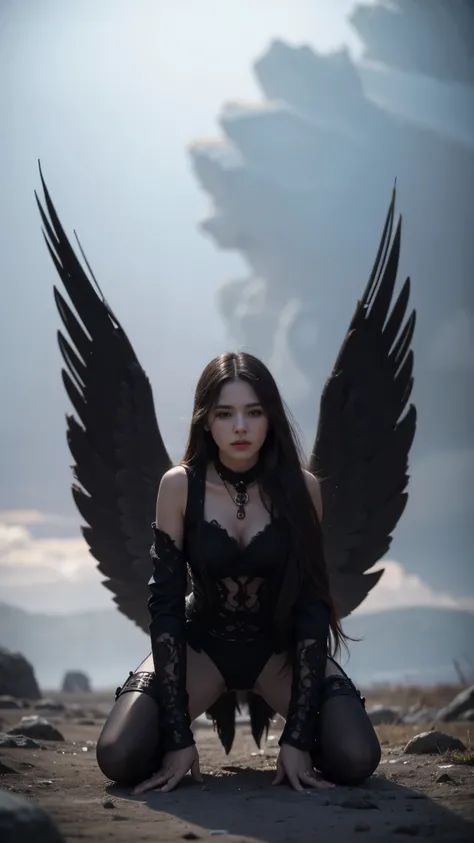 (YES SFW), dirty woman desperately needs to relieve herself、(she wears a veil and a rag, ropes around waist, hair on shoulders), (Correct anatomy of the fingers)、[(close-up:1.37)],（Draw hands and feet separately)、very beautiful、Ideal proportions、small brea...