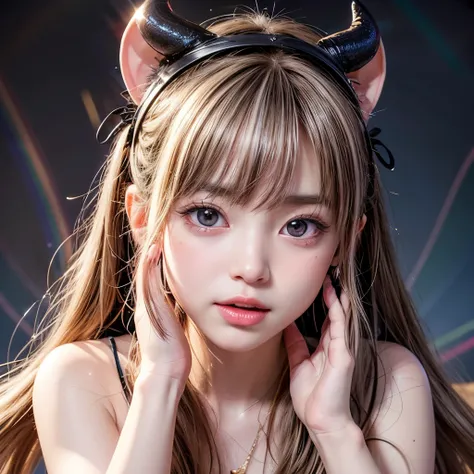 NSFW, 8k, High-level, absurd, masterpiece, best quality, primitive, very detailed CG, very detailed wallpaper, perfect lighting, Extremely detailed (((The personifying " BSD Daemon Beastie UNIX mascot " as a Little Girl))), MysticSight, Tyndall effect, Tyn...