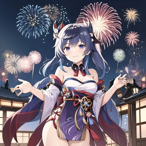 genshin - fireworks