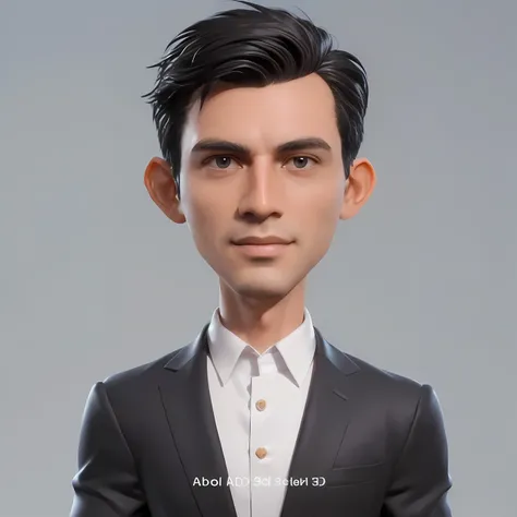 arafed image of a man in a suit and tie posing for a picture, 3 d demo reel avatar, 3d character realistic, for hire 3d artist, 3 d character render, smooth 3d cg render, 3 d character, 3d character, small character. unreal engine 5, 3 d artist, highly det...