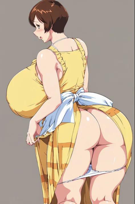 masterpiece, highest quality, High resolution, One girl, alone, sexual intercourse, Pornographic images, short hair, etsukoto, Brown eyes, fine grain, fine grain, (((Thick thighs, Plump thighs, Voluptuous thighs, Thighs alone are enough))), Huge and ample ...