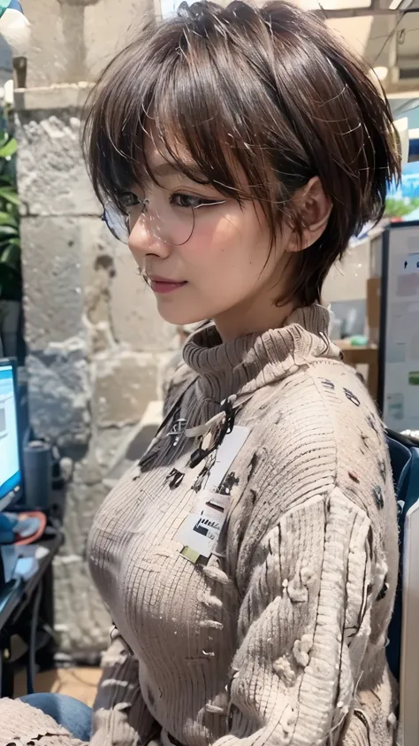 (Realistic、Like a photograph、Live Action、8K, Realistic, RAW Photos, Best image quality: 1.4), Single-lens reflex camera、RAW Photos, Highest quality, Realistic, Very detailedな CG Unity 8K 壁紙, Written boundary depth, Cinematic Light, Lens flare, Ray Tracing,...