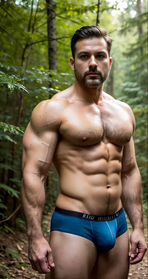 Melancholy，around，artistic conception，big occasion,outside,40 years old,Diffuse light，Chest muscles，Topless, stubble, Europeans and Americans,temple, Muscle tissue, Mature man,Bodybuilder，Dignified and elegant，temperament，short hair,The light is soft,black...