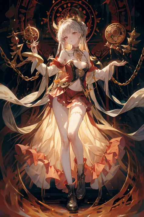  ((best quality)), ((masterpiece)), (detailed), 1girl, Character design, scholarly  female, scholar, female scholar, educator, teacher, fortune teller, palm reader, astrology, astrological symbolism, star reading, celestrial theme, heavens, heavens above, ...