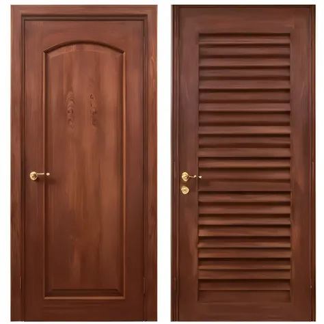 two wooden doors with shutters and a handle, doors, wood door, tall door, door, oak, 3 doors, many doors, doors to various bedrooms, in doors, various styles, composite, balcony door, round doors, rows of doors, indoor, bespoke, interior wood, mahogany woo...