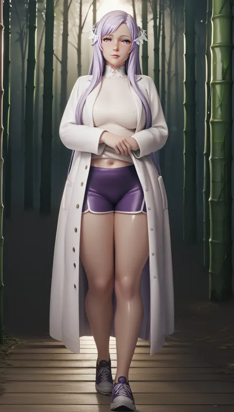 score_9, score_8_up, score_7_up, score_6_up, uncensored, quinella, absurdly long hair, purple eyes, long hair, parted bangs, purple hair, very long hair, hair ornament, horny face, blush face, lips, naughty face, shiny skin, sweating, steaming body, saliva...