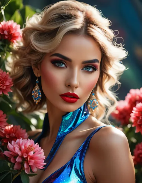 photorealistic Realism 8K, 16K Quality, fashion supermodel, (Glamour, paparazzi taking pictures of her), (ultra absurd quality, extremely detailed detail, hyper resolution, clear sharp focus, not blurry, (perfect round, Realistic brown eyes:1.15)), ((perfe...