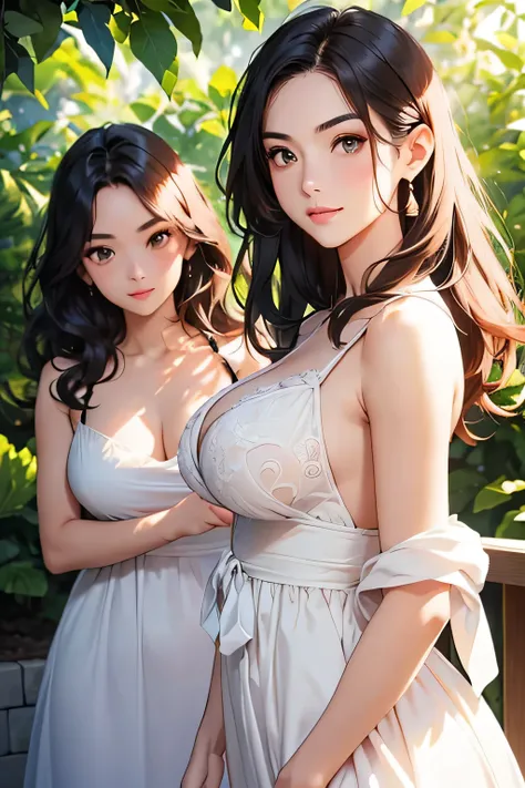 Highest quality、High resolution、Detailed Background、(Beautiful face in every detail:1.4)、Anatomically correct、Hide your fingers、(Detailed facial expressions)、(Detailed eyes:1.2)、Beautiful women in their 20s、(Highly detailed face:1.4)、(Huge breasts:1.2)、Cut...