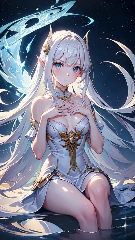 
Name: Stard Онa야, Villaedy
Element: STELLARA
Description: A cosmic guardian, wielder of starshine and twilight. With dreams reflected in her profound, strikingly starry eyes, Villaedy encircles herself with ethereal, astral energy, beckoning long-lost con...