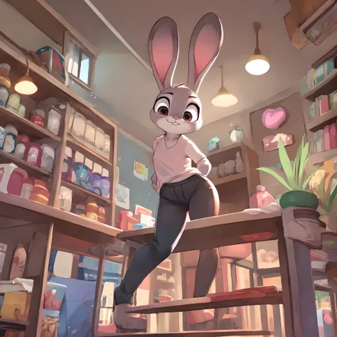 judy hopps, see-through clothes