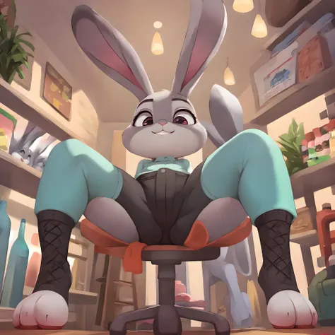 judy hopps, see-through clothes